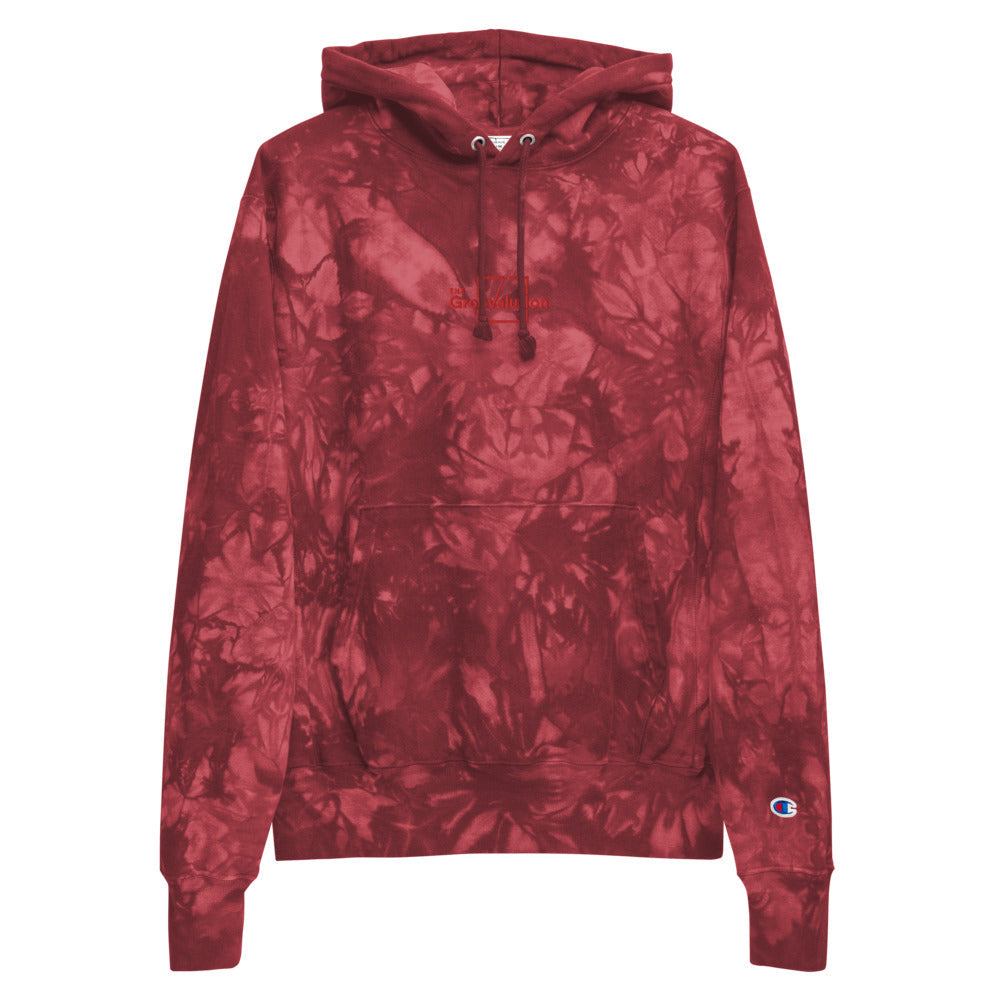 The Groovalution Unisex Champion Tie - Dye Hoodie - The Groovalution - Little Red General Store