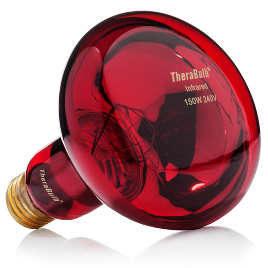 Near Infrared Bulb - 150 Watt - (240 Volt for Europe, Asia, Africa, Oceania) - TheraBulb - Little Red General Store