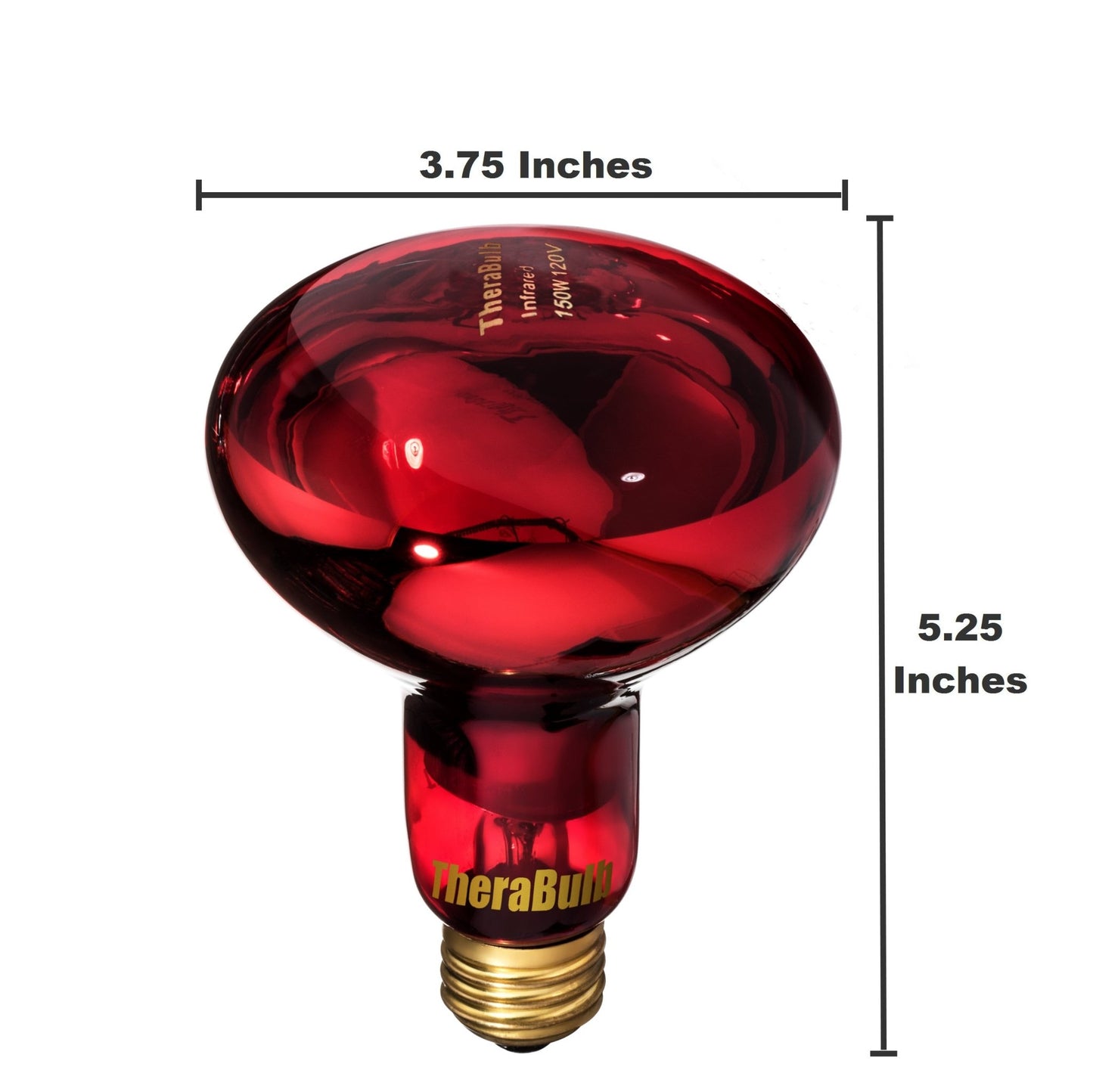 Near Infrared Bulb - 150 Watt - (240 Volt for Europe, Asia, Africa, Oceania) - TheraBulb - Little Red General Store