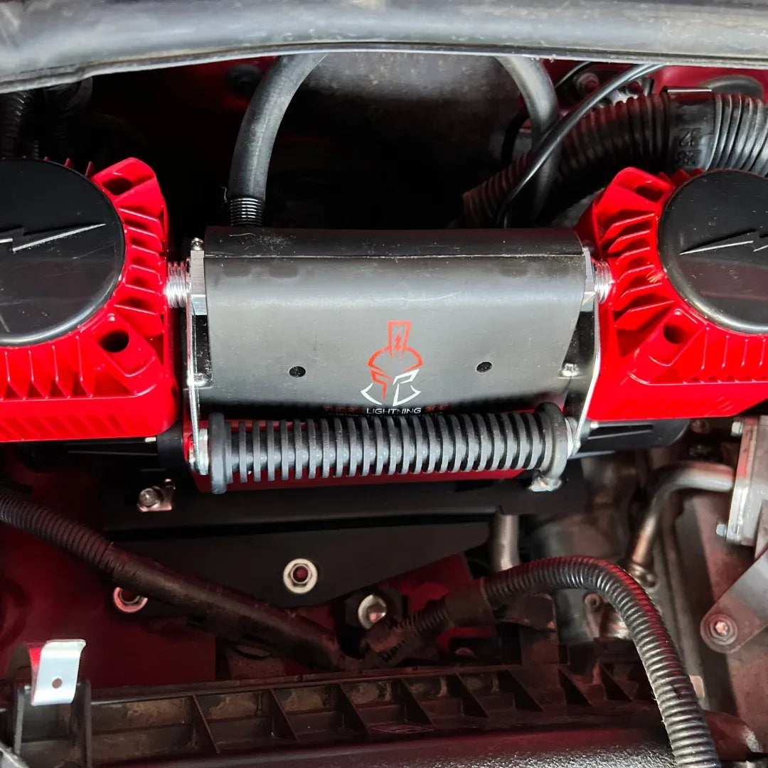 Thor's Lightning The Refuge 12v Underhood Air Compressor Mount for the 2010+ Toyota 4Runner