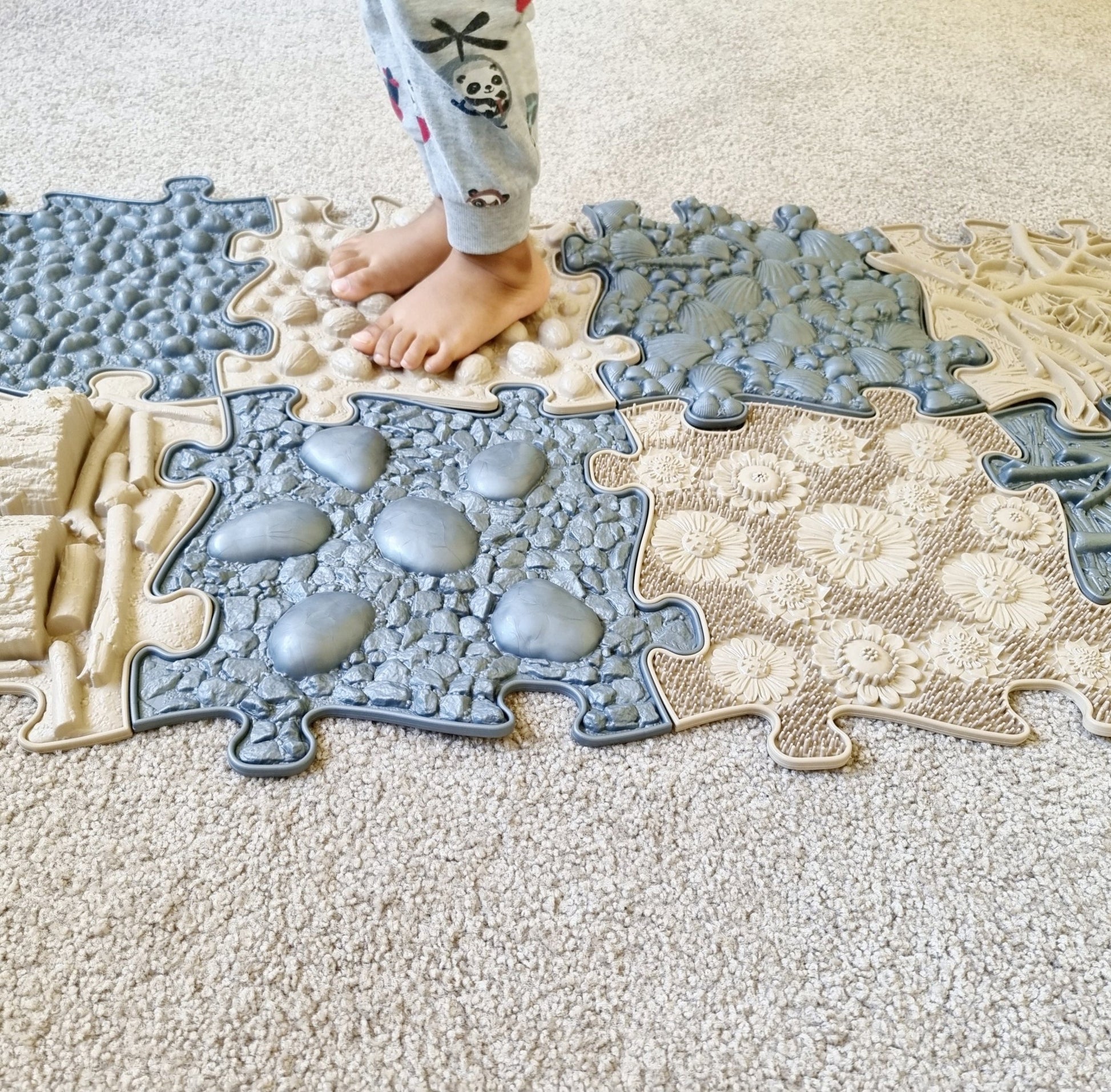 Natural Sensory Playmat Set - TINNITOTS - Little Red General Store