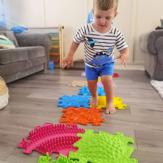 Rainbow Sensory Playmat Set - TINNITOTS - Little Red General Store