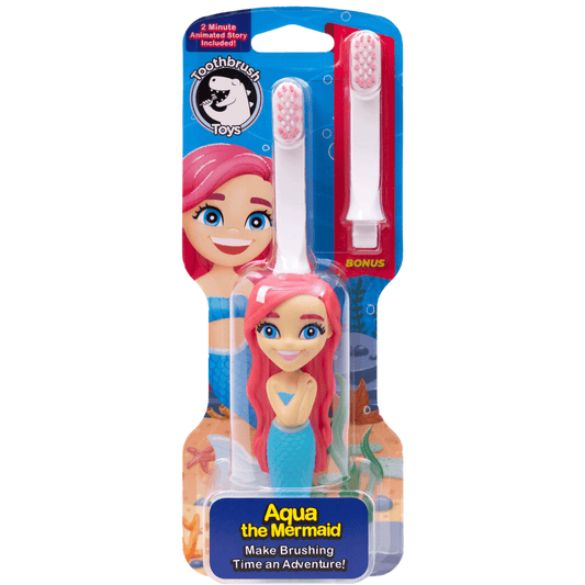Aqua the Mermaid - Toothbrush Toys - Little Red General Store