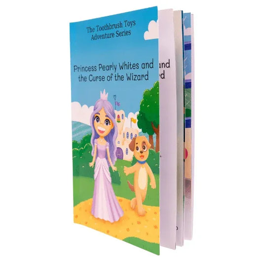 Storybook: Princess Pearly Whites and the Curse of the Wizard - Toothbrush Toys - Little Red General Store