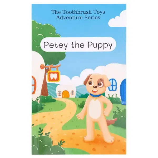 Storybook: Petey the Puppy Goes to the Dentist - Toothbrush Toys - Little Red General Store