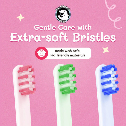 Replacement Brushes - Toothbrush Toys - Little Red General Store