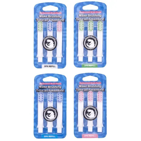 Replacement Brushes - Toothbrush Toys - Little Red General Store