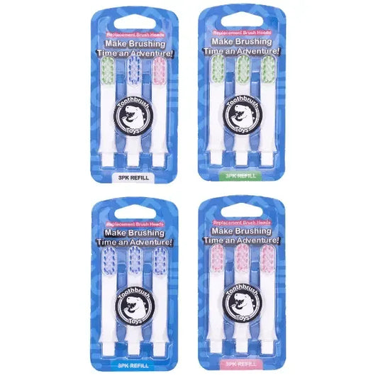 Replacement Brushes - Toothbrush Toys - Little Red General Store