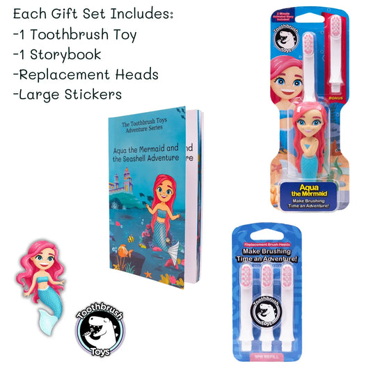 NEW! The Toothbrush Toys Gift Set - Toothbrush Toys - Little Red General Store