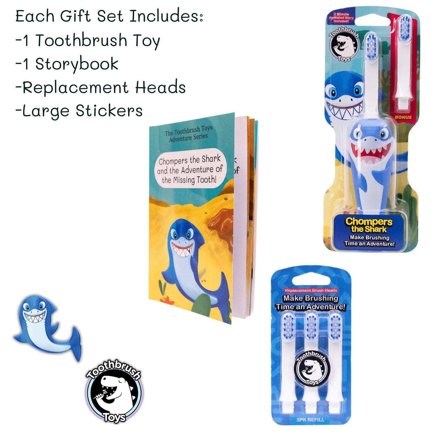 NEW! The Toothbrush Toys Gift Set - Toothbrush Toys - Little Red General Store