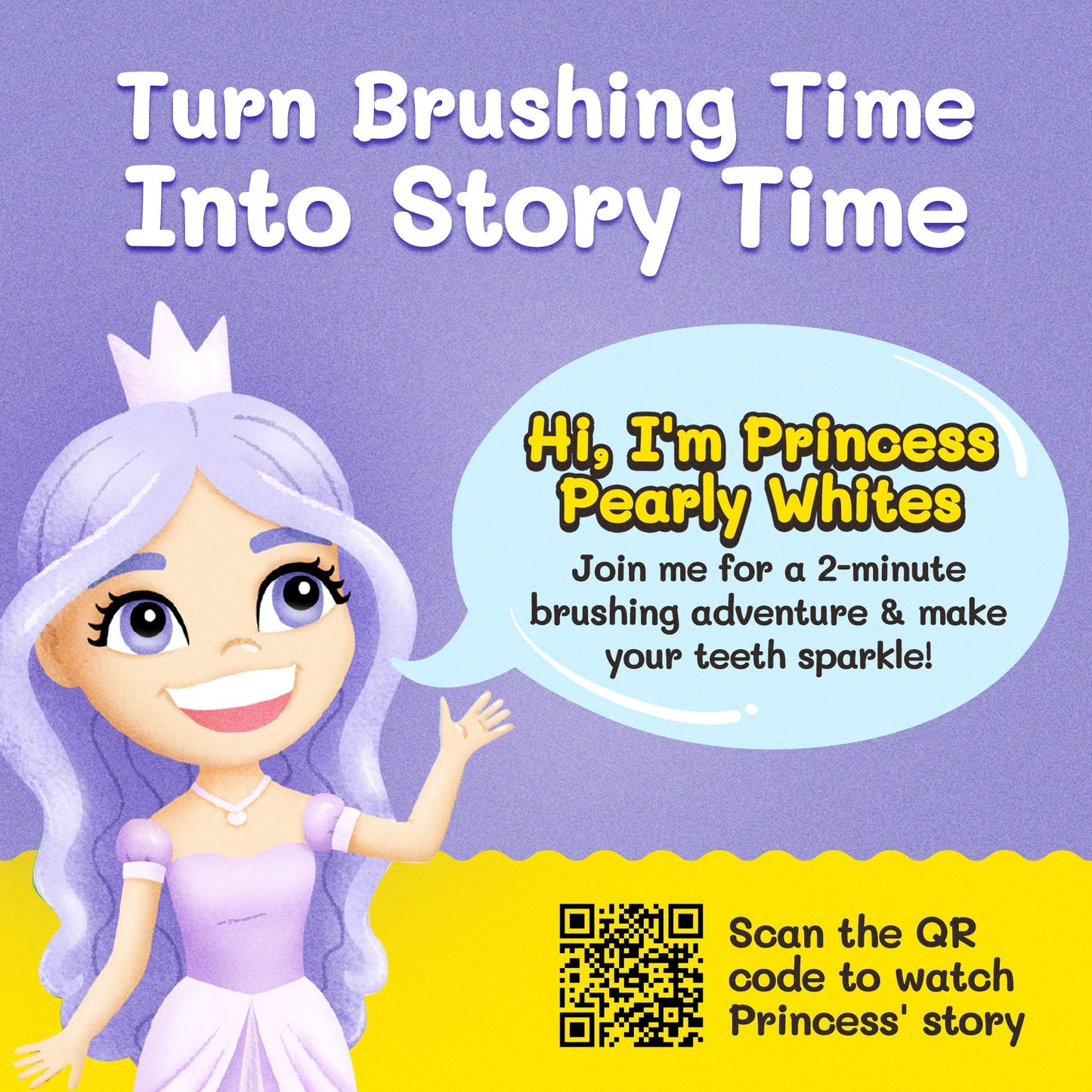 Princess Pearly Whites - Toothbrush Toys - Little Red General Store