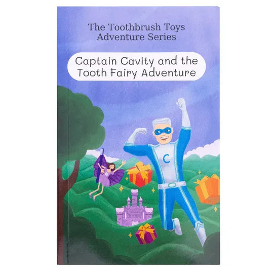 Storybook: Captain Cavity and the Tooth Fairy Adventure! - Toothbrush Toys - Little Red General Store