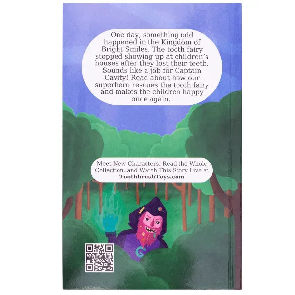 Storybook: Captain Cavity and the Tooth Fairy Adventure! - Toothbrush Toys - Little Red General Store