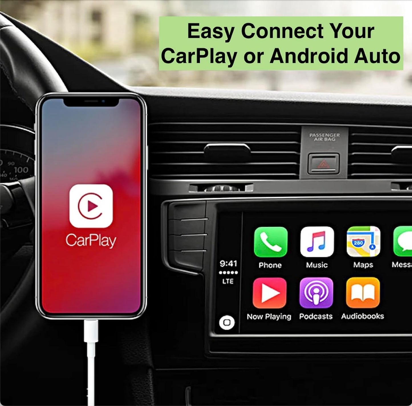 Short USB to USB C CarPlay Cable 1.15ft [Pack of 2] - Top - Up - Smart charging solutions - Little Red General Store