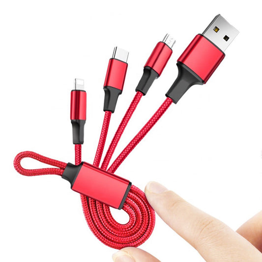Top - Up 3 - in - 1 Multi Phone Charger (0.6FT) - Top - Up - Smart charging solutions - Little Red General Store