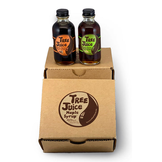 Two Bottle Mini Variety Pack - Tree Juice Maple Syrup - Little Red General Store