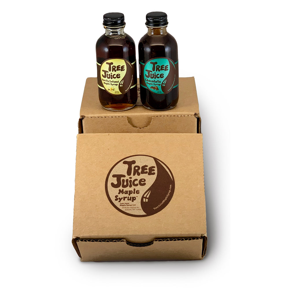Two Bottle Mini Variety Pack - Tree Juice Maple Syrup - Little Red General Store