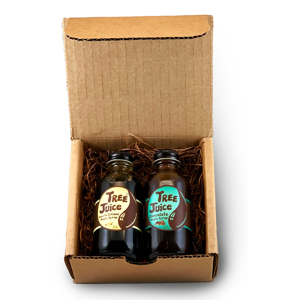 Two Bottle Mini Variety Pack - Tree Juice Maple Syrup - Little Red General Store