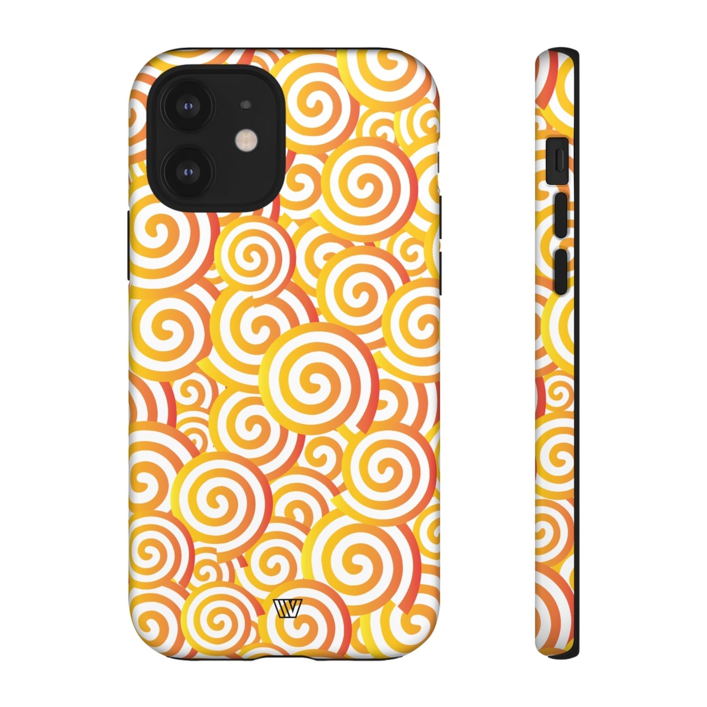 ABSTRACT SPIRAL ORANGE | Tough Phone Case - Trovvve - Little Red General Store