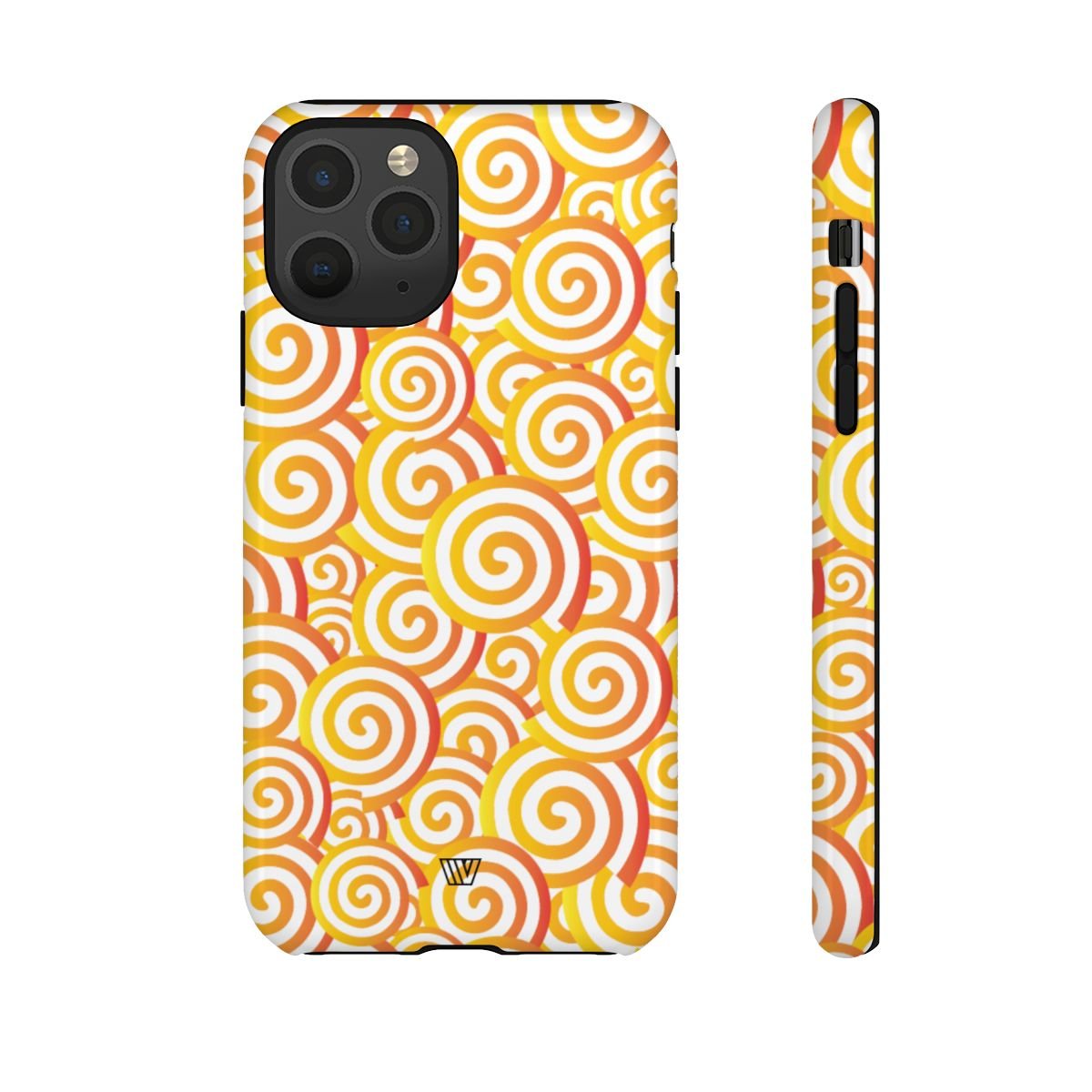 ABSTRACT SPIRAL ORANGE | Tough Phone Case - Trovvve - Little Red General Store