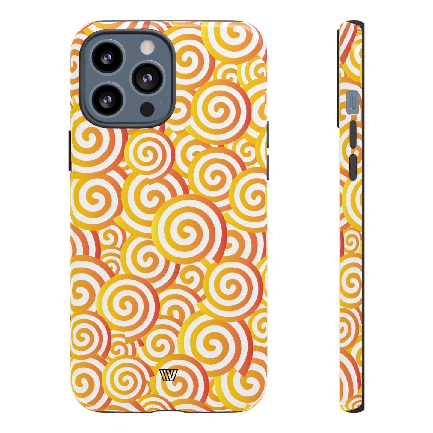 ABSTRACT SPIRAL ORANGE | Tough Phone Case - Trovvve - Little Red General Store