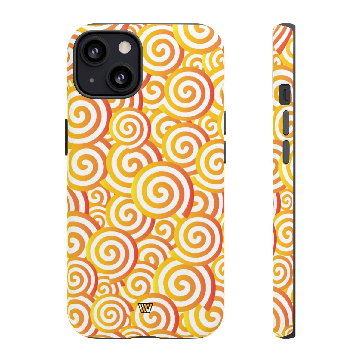 ABSTRACT SPIRAL ORANGE | Tough Phone Case - Trovvve - Little Red General Store