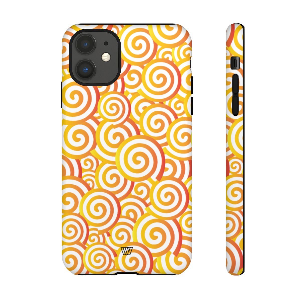 ABSTRACT SPIRAL ORANGE | Tough Phone Case - Trovvve - Little Red General Store