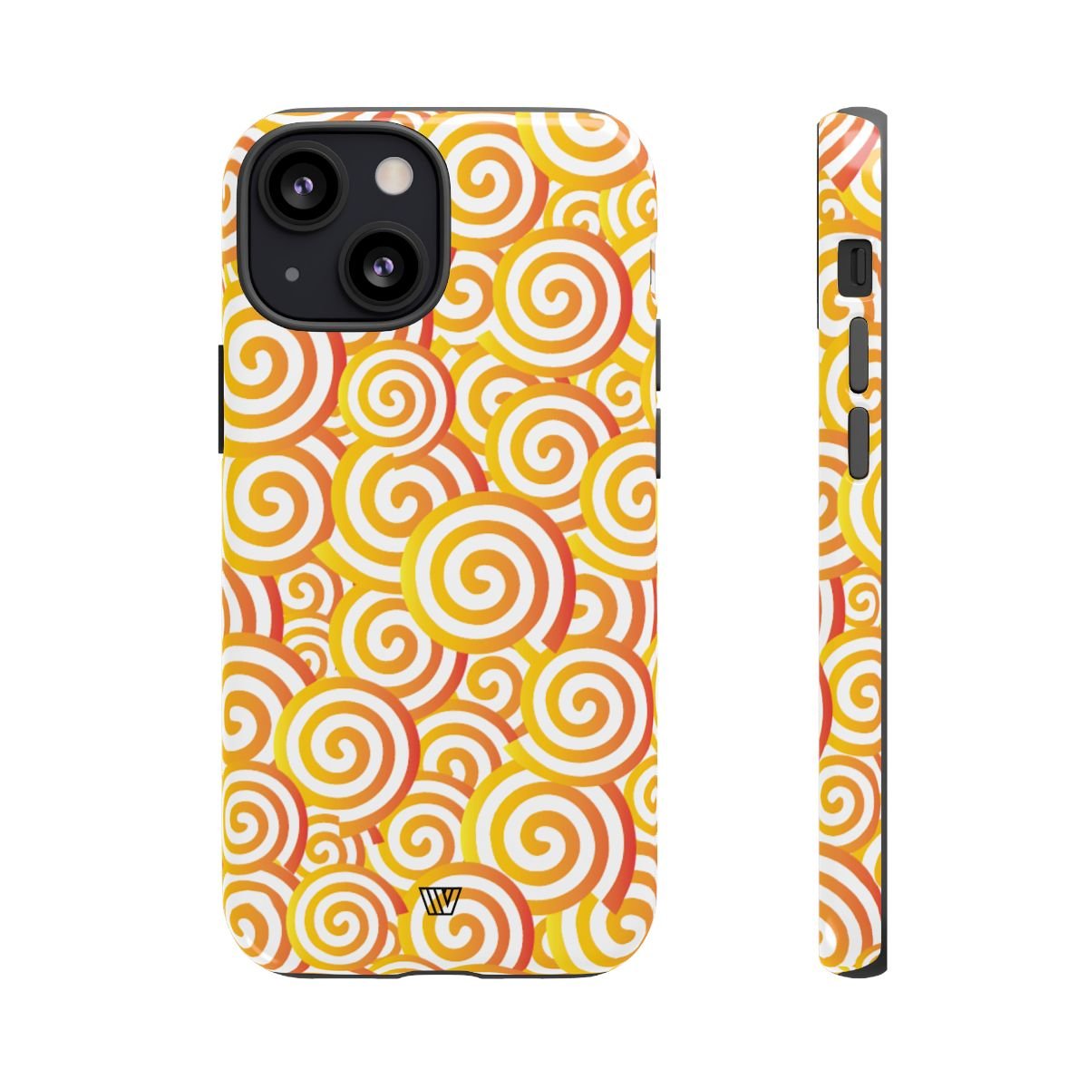 ABSTRACT SPIRAL ORANGE | Tough Phone Case - Trovvve - Little Red General Store
