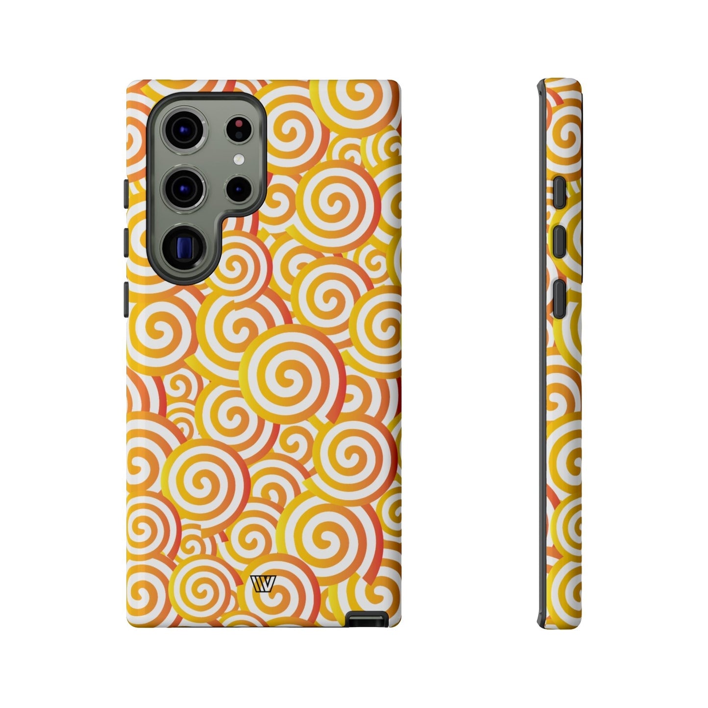 ABSTRACT SPIRAL ORANGE | Tough Phone Case - Trovvve - Little Red General Store