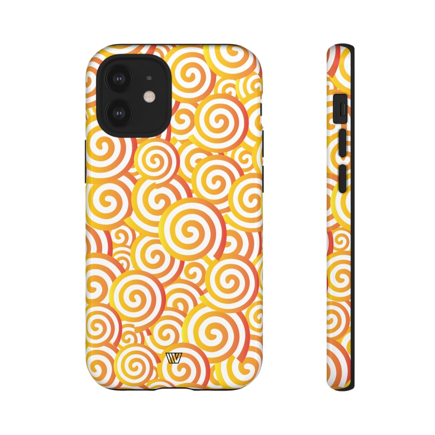 ABSTRACT SPIRAL ORANGE | Tough Phone Case - Trovvve - Little Red General Store