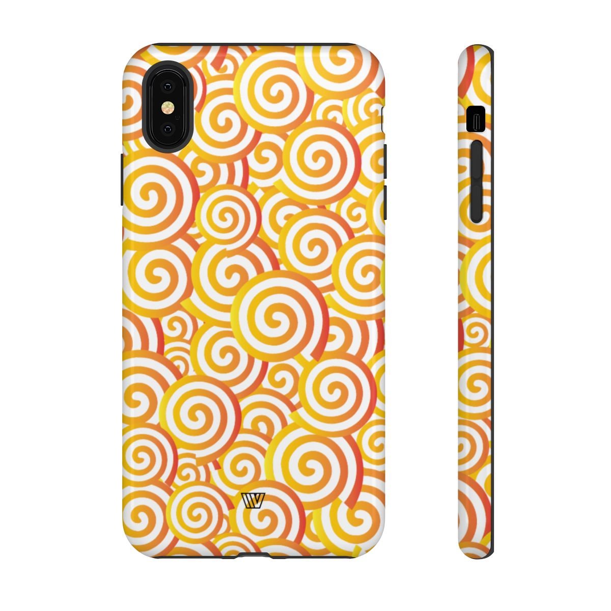 ABSTRACT SPIRAL ORANGE | Tough Phone Case - Trovvve - Little Red General Store