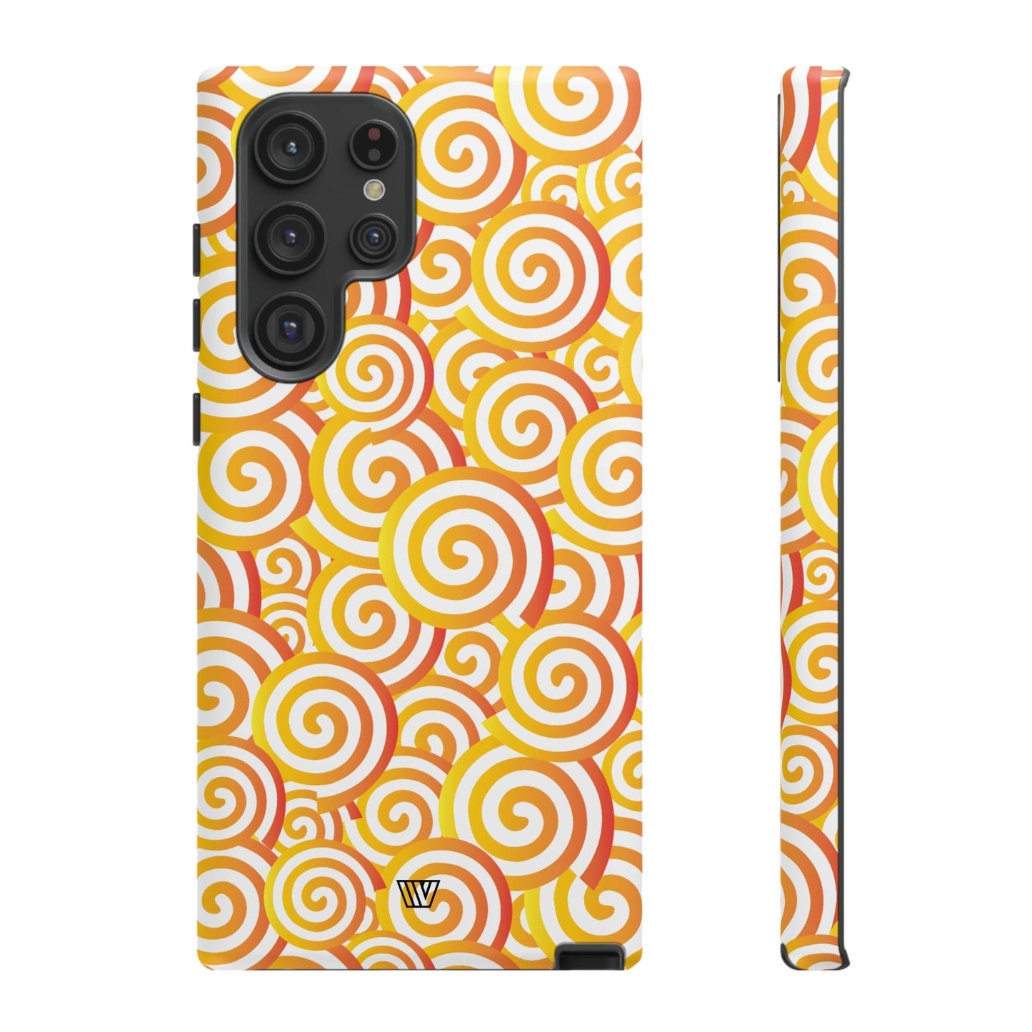 ABSTRACT SPIRAL ORANGE | Tough Phone Case - Trovvve - Little Red General Store