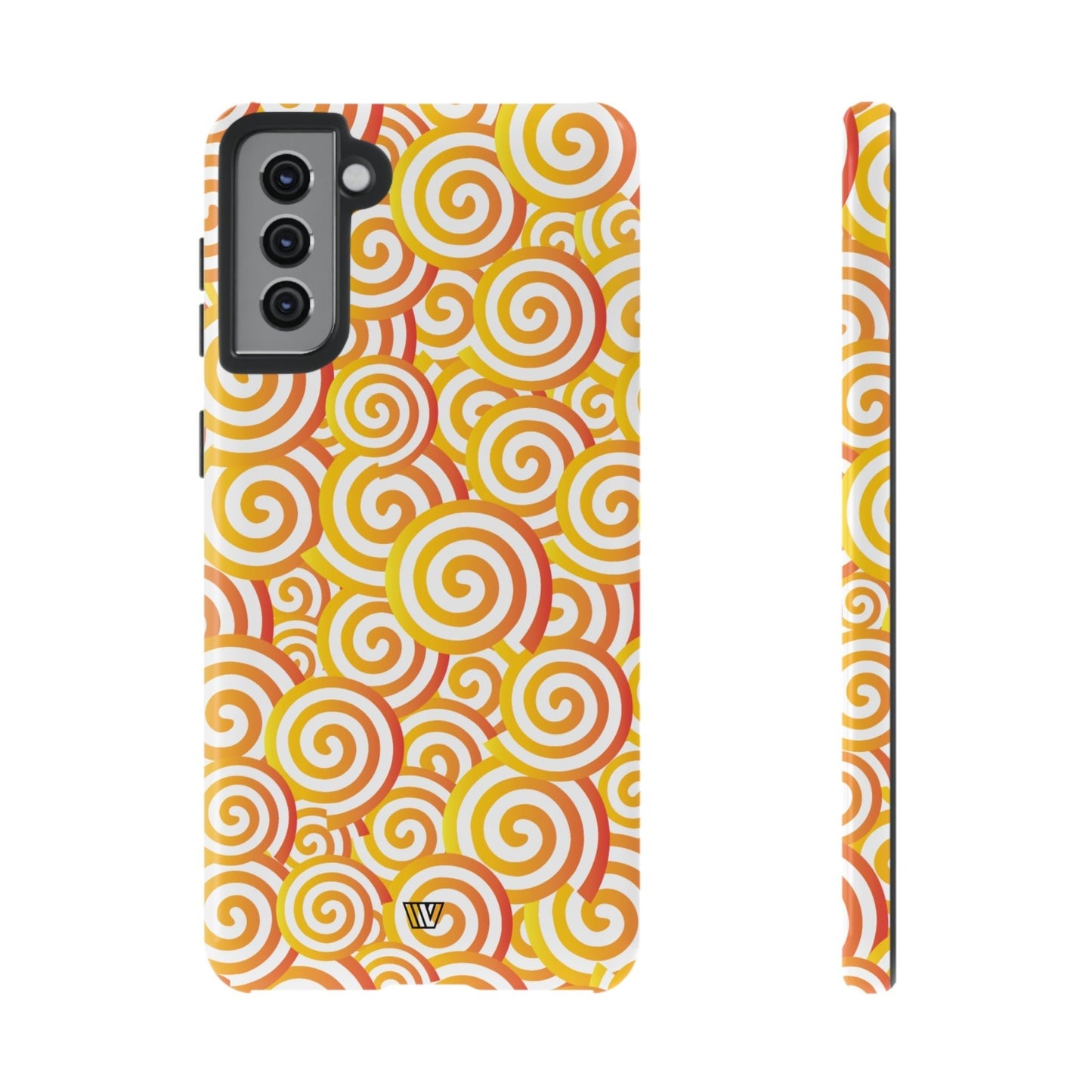 ABSTRACT SPIRAL ORANGE | Tough Phone Case - Trovvve - Little Red General Store