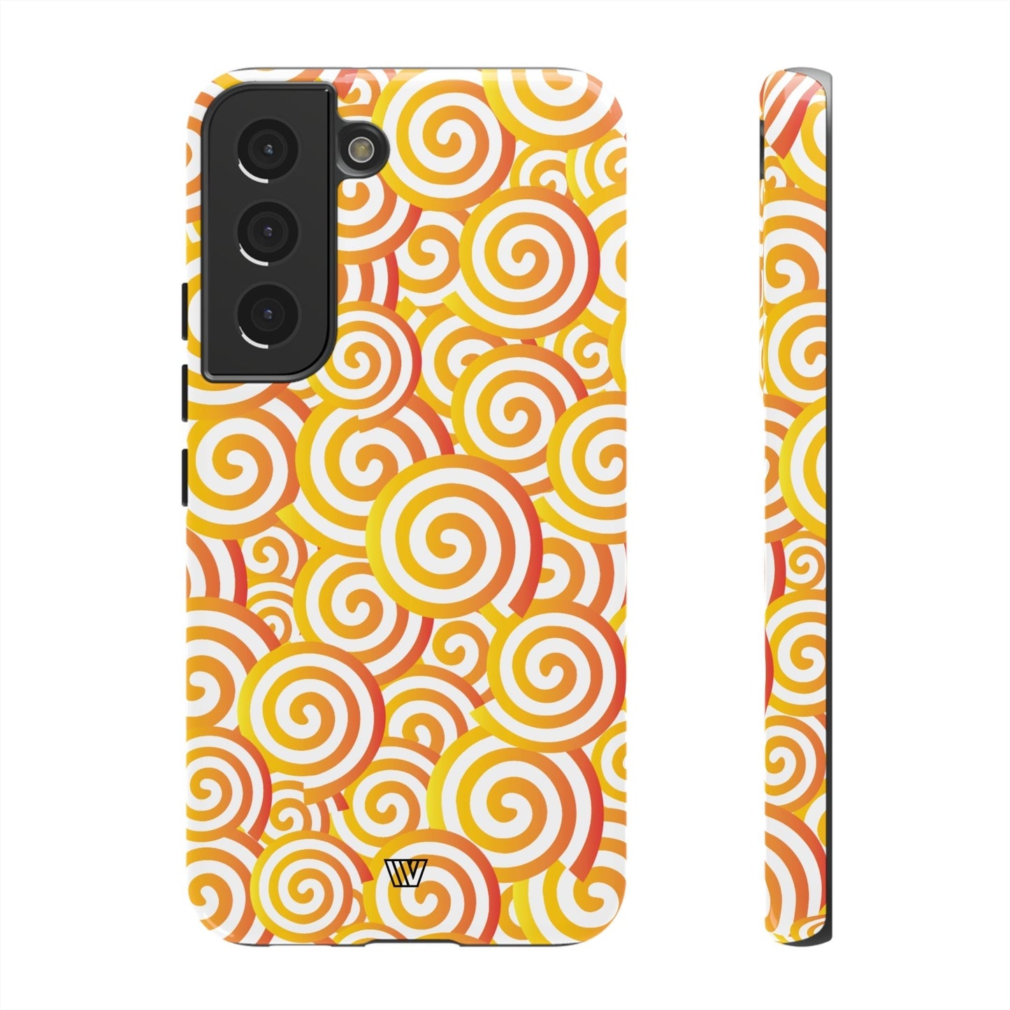 ABSTRACT SPIRAL ORANGE | Tough Phone Case - Trovvve - Little Red General Store