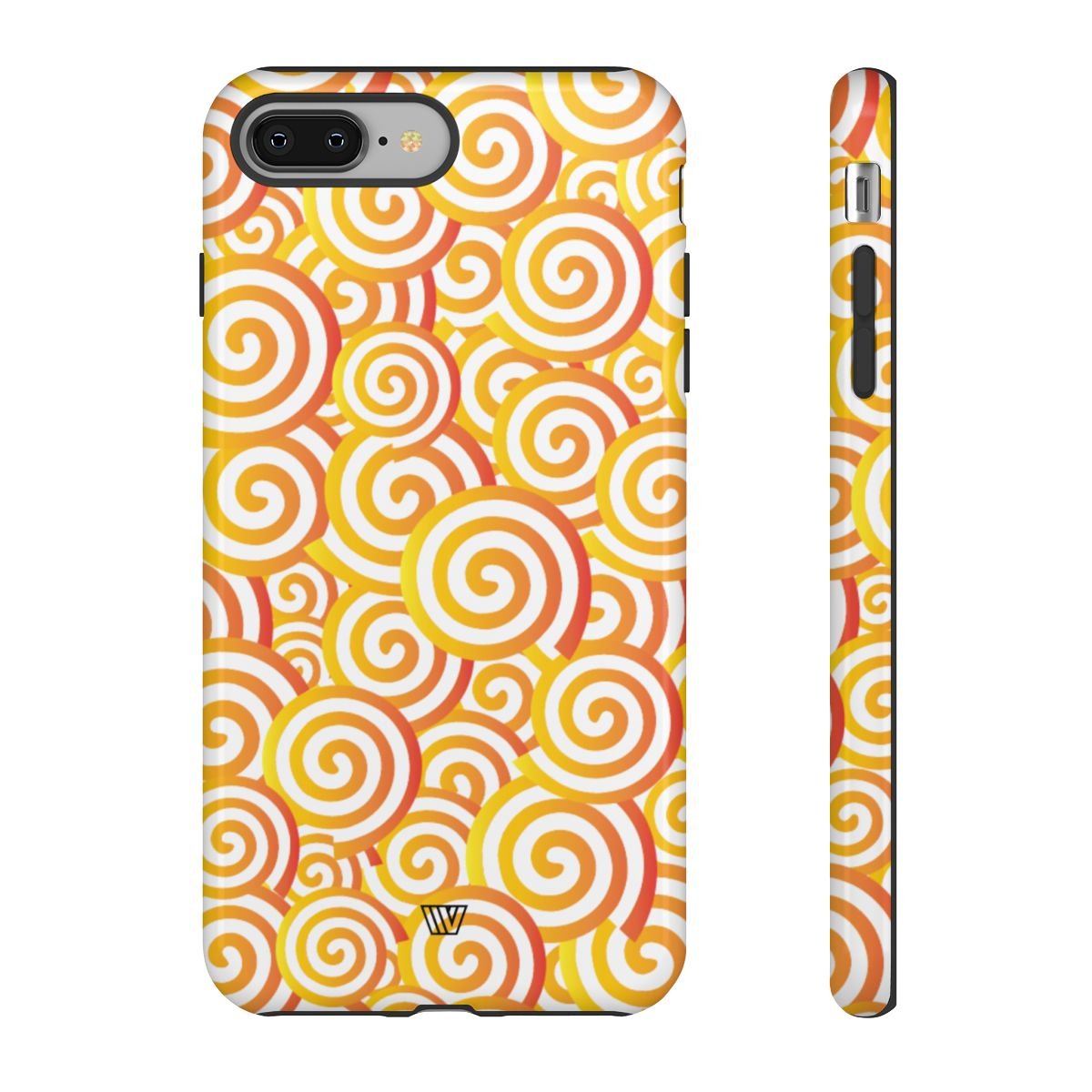 ABSTRACT SPIRAL ORANGE | Tough Phone Case - Trovvve - Little Red General Store