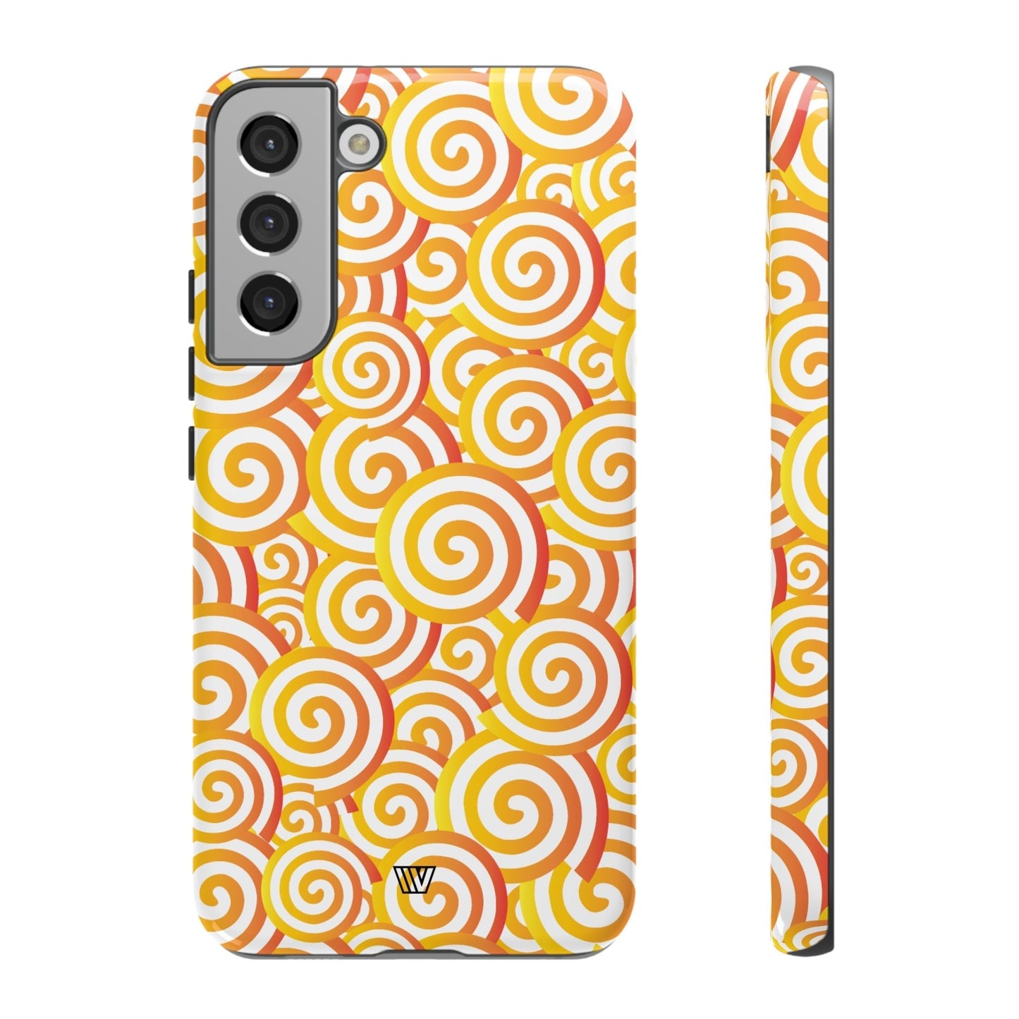 ABSTRACT SPIRAL ORANGE | Tough Phone Case - Trovvve - Little Red General Store
