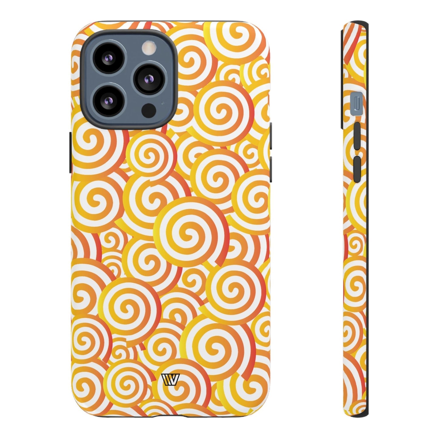 ABSTRACT SPIRAL ORANGE | Tough Phone Case - Trovvve - Little Red General Store