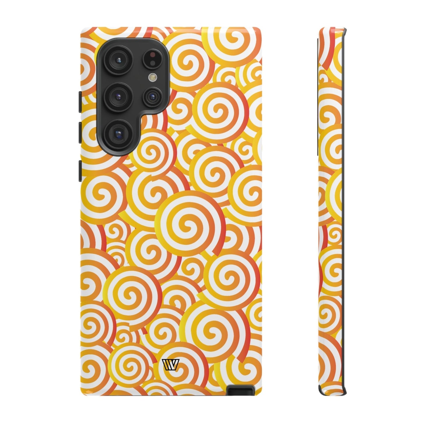 ABSTRACT SPIRAL ORANGE | Tough Phone Case - Trovvve - Little Red General Store