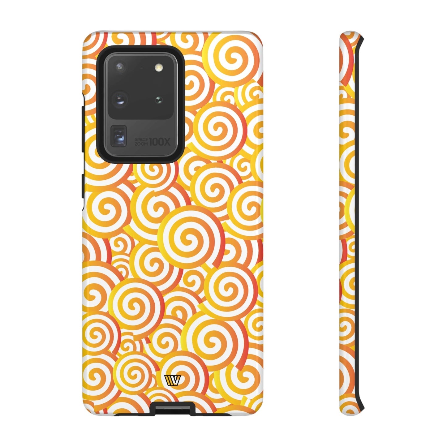 ABSTRACT SPIRAL ORANGE | Tough Phone Case - Trovvve - Little Red General Store