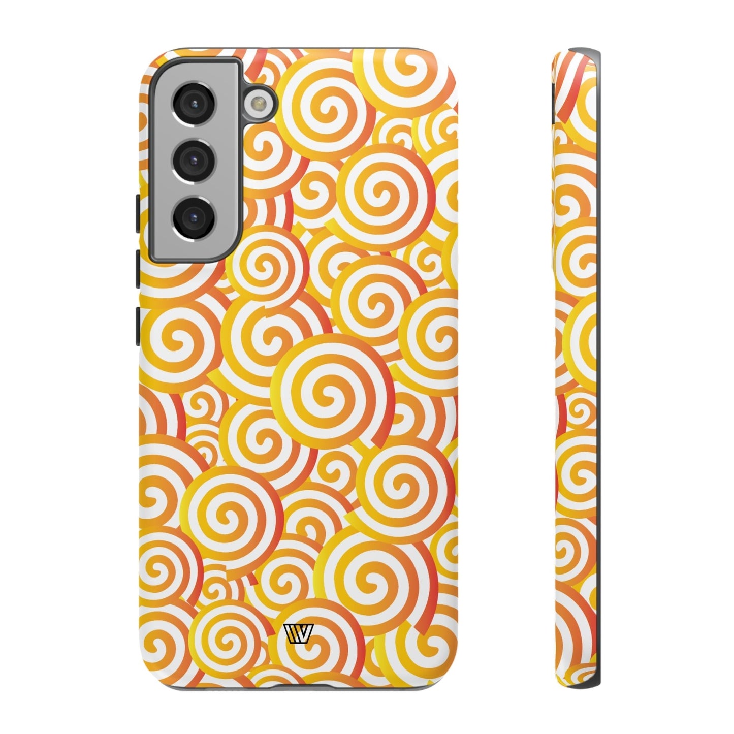 ABSTRACT SPIRAL ORANGE | Tough Phone Case - Trovvve - Little Red General Store