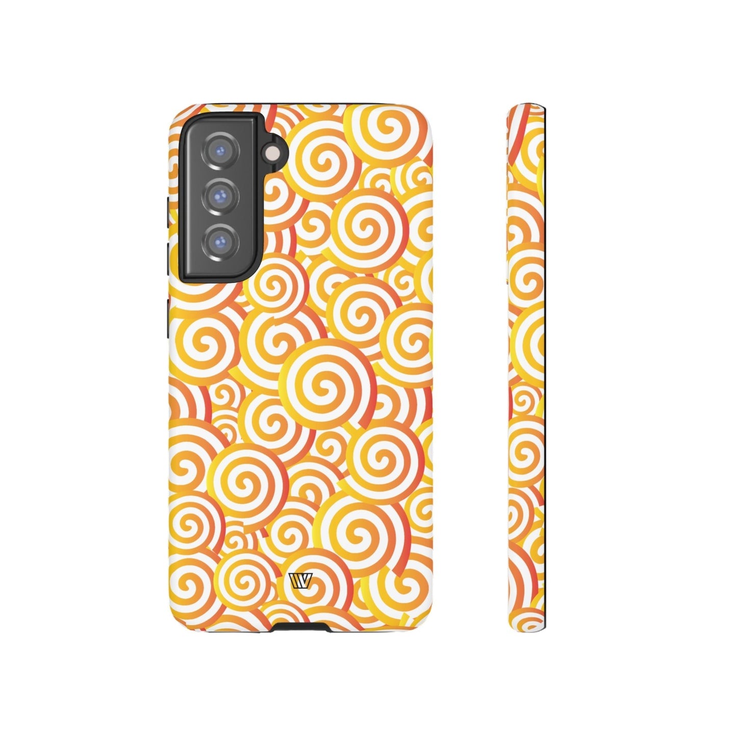 ABSTRACT SPIRAL ORANGE | Tough Phone Case - Trovvve - Little Red General Store