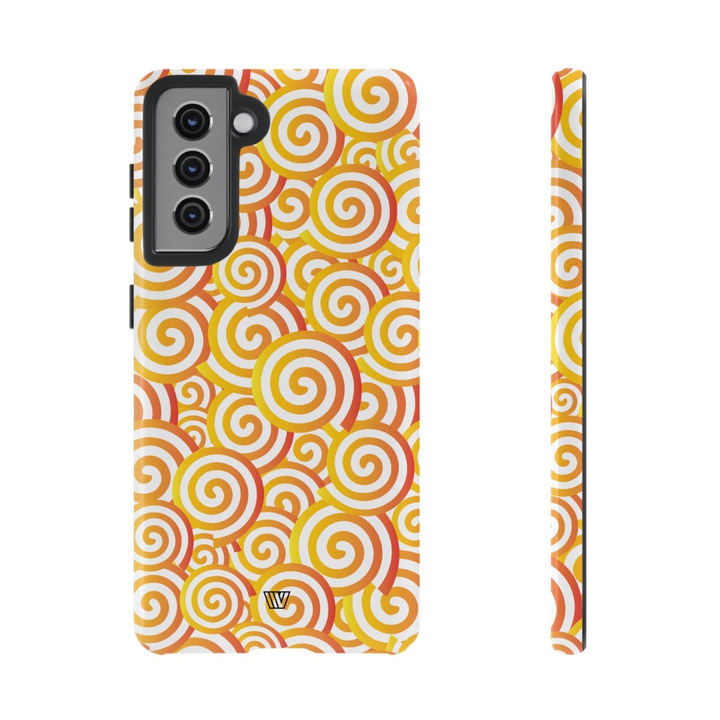 ABSTRACT SPIRAL ORANGE | Tough Phone Case - Trovvve - Little Red General Store