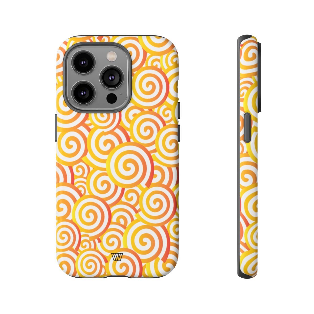 ABSTRACT SPIRAL ORANGE | Tough Phone Case - Trovvve - Little Red General Store