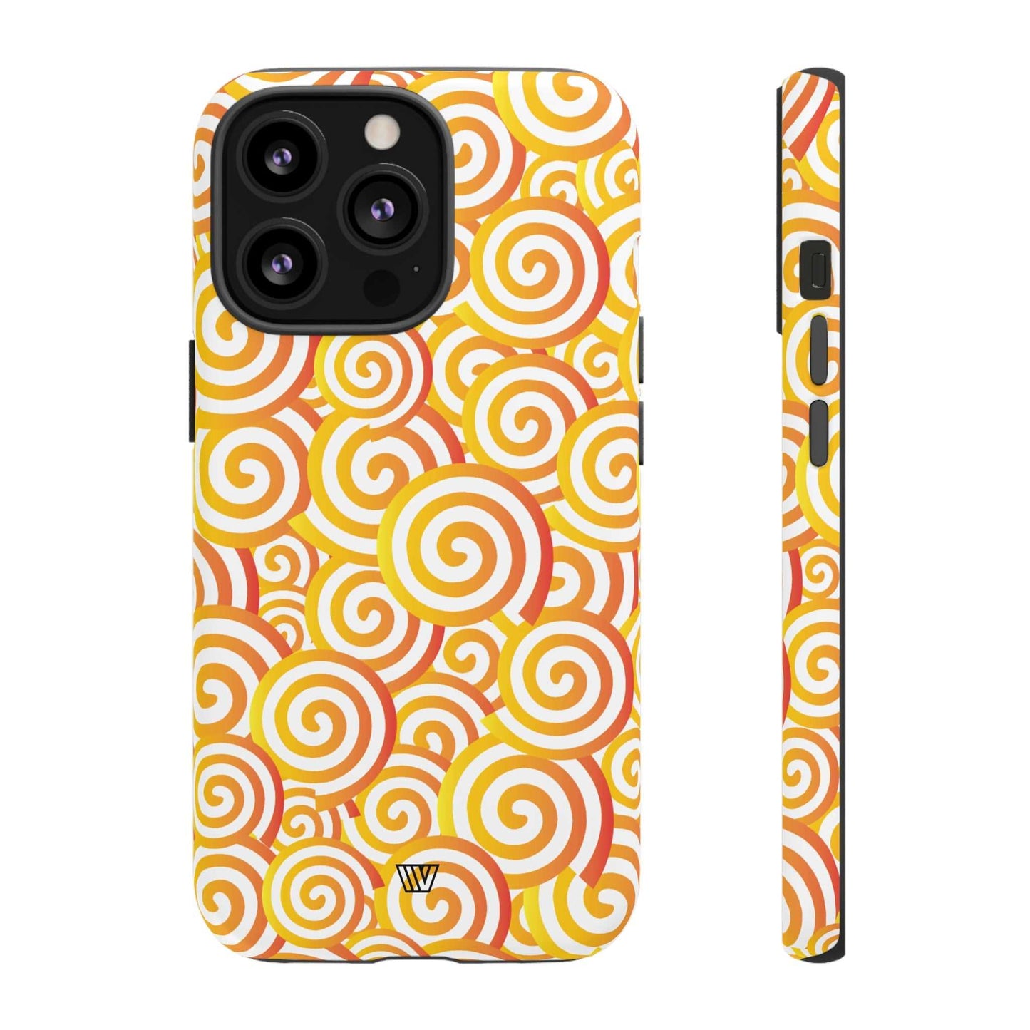 ABSTRACT SPIRAL ORANGE | Tough Phone Case - Trovvve - Little Red General Store