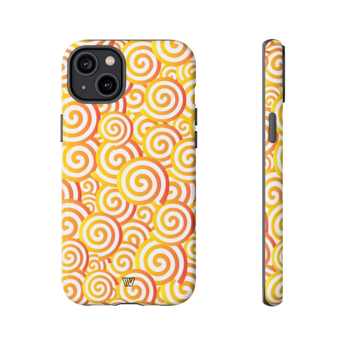 ABSTRACT SPIRAL ORANGE | Tough Phone Case - Trovvve - Little Red General Store