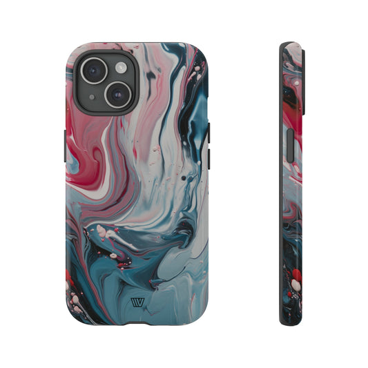BLUE PASTEL SWIRL | Tough Phone Case - Trovvve - Little Red General Store