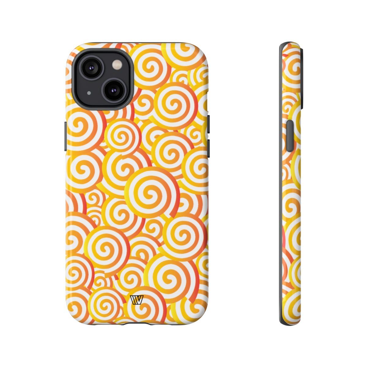 ABSTRACT SPIRAL ORANGE | Tough Phone Case - Trovvve - Little Red General Store