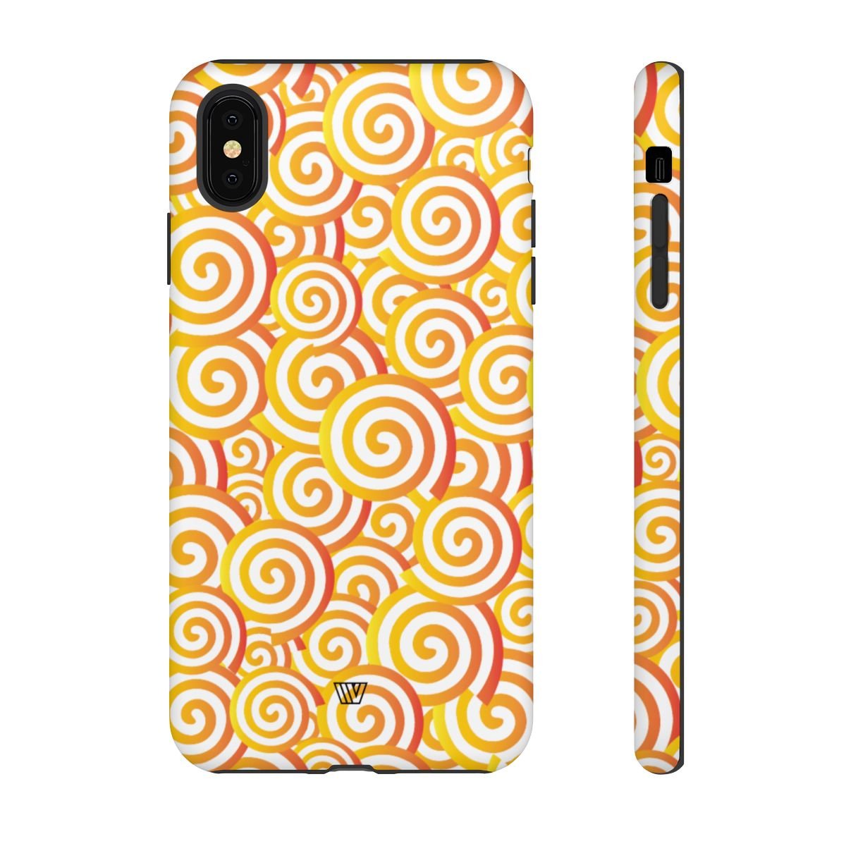 ABSTRACT SPIRAL ORANGE | Tough Phone Case - Trovvve - Little Red General Store