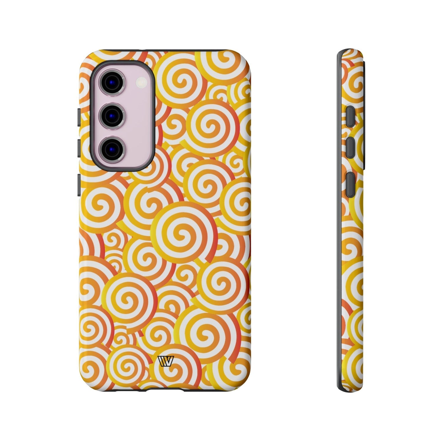 ABSTRACT SPIRAL ORANGE | Tough Phone Case - Trovvve - Little Red General Store