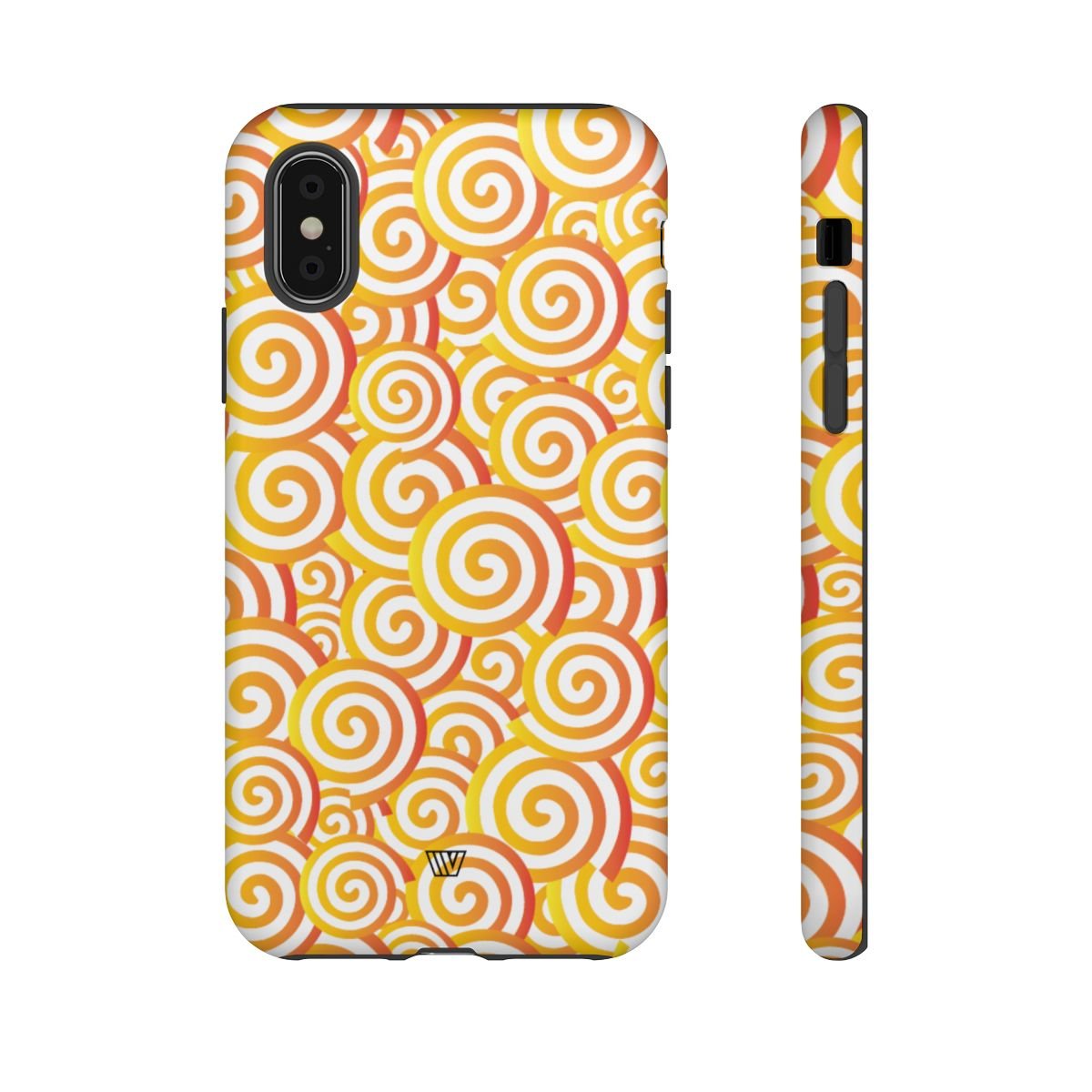 ABSTRACT SPIRAL ORANGE | Tough Phone Case - Trovvve - Little Red General Store